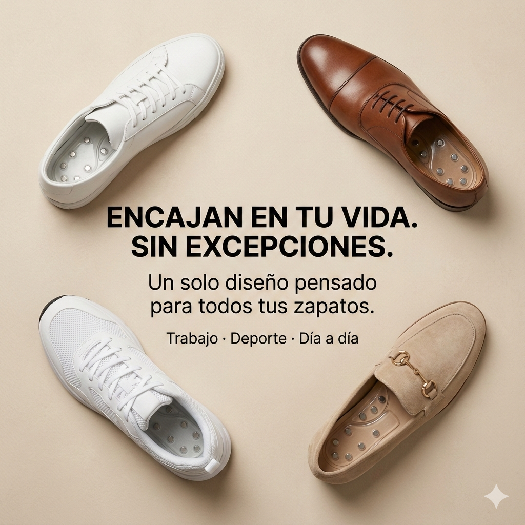 Plantillas Habita siendo usadas para caminar - confort diario