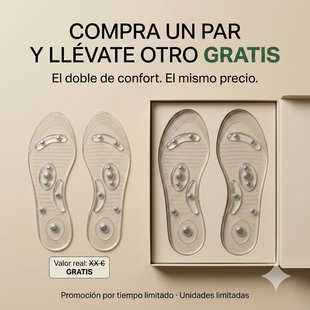 Plantillas de gel Habita - absorción de impacto al caminar